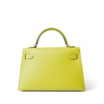 Mini Kelly Sellier Lime Epsom Gold Plated Y Stamp - Image 7