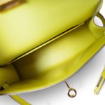 Mini Kelly Sellier Lime Epsom Gold Plated Y Stamp - Image 9