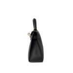 Mini Kelly 20 Sellier Black Veau Epsom Gold Plated Hardware D Stamp - Image 2