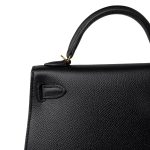 Mini Kelly 20 Sellier Black Veau Epsom Gold Plated Hardware D Stamp - Image 17