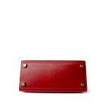 Mini Kelly Sellier 20 Rouge Box Calfskin Gold Plated U Circle Stamp - Image 9