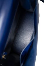 Kelly Sellier 32 Blue Box Calfskin Gold Plated (U) Stamp - Image 13