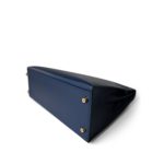 Kelly Sellier 32 Blue Box Calfskin Gold Plated (U) Stamp - Image 9