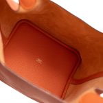 Orange Feu Clemence Picotin Lock Gold Plated U Stamp - Image 9