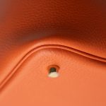 Orange Feu Clemence Picotin Lock Gold Plated U Stamp - Image 7