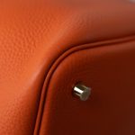 Orange Feu Clemence Picotin Lock Gold Plated U Stamp - Image 11