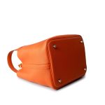 Orange Feu Clemence Picotin Lock Gold Plated U Stamp - Image 5