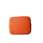 Orange Feu Clemence Picotin Lock Gold Plated U Stamp - Image 6