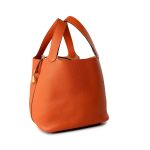 Orange Feu Clemence Picotin Lock Gold Plated U Stamp - Image 8