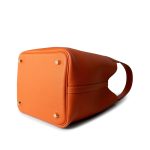 Orange Feu Clemence Picotin Lock Gold Plated U Stamp - Image 4