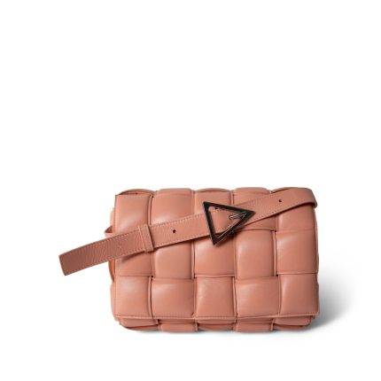 Bottega Veneta Peach Medium Padded Casette Bag