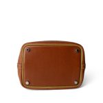 Picotin 18 Natural Barenia Palladium Plated J Square Stamp Fauve / Vert Anise - Image 12