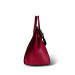 Birkin 25 Rose Mexico Madame Palladium Plated Z Stamp - Image 12