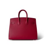 Birkin 25 Rose Mexico Madame Palladium Plated Z Stamp - Image 6
