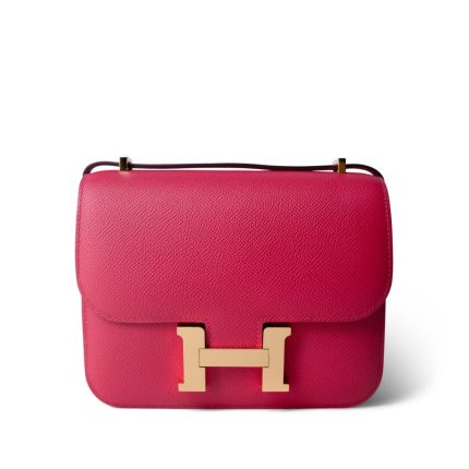 Constance 18 Rose Extreme Epsom Gold Plated Z Stamp