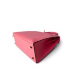 Kelly Sellier 25 Rose Azalee/ Pink Veau Epsom Gold Plated C Stamp - Image 13