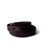 Kelly Sellier 28 Plum Box Calfskin Palladium Plated [F] Stamp - Image 3