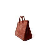 Birkin 32 Brique Box Calfskin Gold Plated B Square Stamp - Image 10