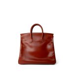 Birkin 32 Brique Box Calfskin Gold Plated B Square Stamp - Image 2