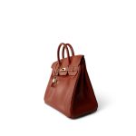Birkin 32 Brique Box Calfskin Gold Plated B Square Stamp - Image 9