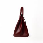 Birkin 35 Rouge Box Calfskin Gold Plated G Square Stamp - Image 7