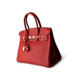 Hermes Birkin 30 Rouge Casaque (red) Togo Leather Gold Plated Hardware - Image 17
