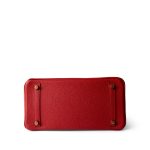 Hermes Birkin 30 Rouge Casaque (red) Togo Leather Gold Plated Hardware - Image 12