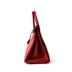 Hermes Birkin 30 Rouge Casaque (red) Togo Leather Gold Plated Hardware - Image 3