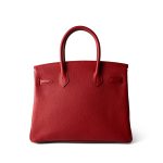Hermes Birkin 30 Rouge Casaque (red) Togo Leather Gold Plated Hardware - Image 13