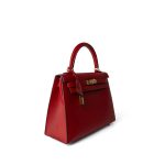 Kelly Sellier 25 Rouge Casaque Epsom Gold Plated A Stamp - Image 16