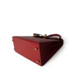 Kelly Sellier 25 Rouge Casaque Epsom Gold Plated A Stamp - Image 15