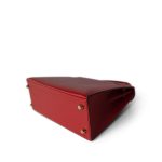 Kelly Sellier 25 Rouge Casaque Epsom Gold Plated A Stamp - Image 3
