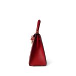 Kelly Sellier 25 Rouge Casaque Epsom Gold Plated A Stamp - Image 9