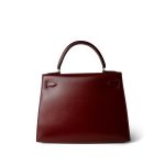 Kelly Sellier 28 Rouge Box Calfskin Gold Plated (W) Stamp - Image 2