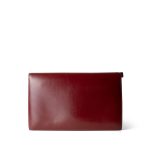 Lydie Rouge H Box Calfskin Gold Plated S Circle Stamp - Image 7