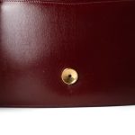 Lydie Rouge H Box Calfskin Gold Plated S Circle Stamp - Image 9