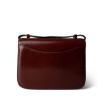 Vintage Constance 23 Rouge H Box Calfskin Enamel / Gold Plated L Circle Stamp - Image 4