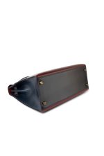 Vintage Kelly 28 Box Rouge H, Rouge Vif and Bleu Marine with Gold Hardware - Image 14