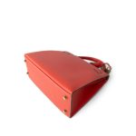 Kelly 25 Sellier Rose Jaipur Epsom Gold Plated P Square Stamp - Image 9