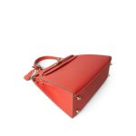 Kelly 25 Sellier Rose Jaipur Epsom Gold Plated P Square Stamp - Image 4