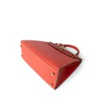 Kelly 25 Sellier Rose Jaipur Epsom Gold Plated P Square Stamp - Image 7