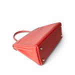 Kelly 28 Rose Jaipur Epsom Gold Plated P Square Stamp - Image 15