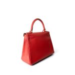 Kelly 28 Rose Jaipur Epsom Gold Plated P Square Stamp - Image 8