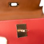 Kelly 28 Rose Jaipur Epsom Gold Plated P Square Stamp - Image 17