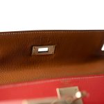 Kelly 28 Rose Jaipur Epsom Gold Plated P Square Stamp - Image 11