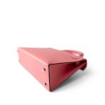 Mini Kelly Sellier Rose d’Ete Chevre Palladium Plated D Stamp - Image 8