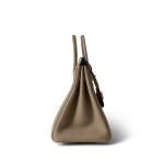 Birkin 25 Trench Togo Palladium Plated U Stamp - Image 4