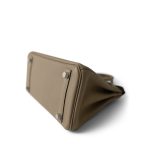 Birkin 25 Trench Togo Palladium Plated U Stamp - Image 6