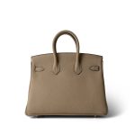 Birkin 25 Trench Togo Palladium Plated U Stamp - Image 3