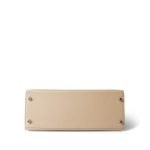 Kelly 28 Sellier Trench / Craie Epsom Palladium Plated C Stamp - Image 5